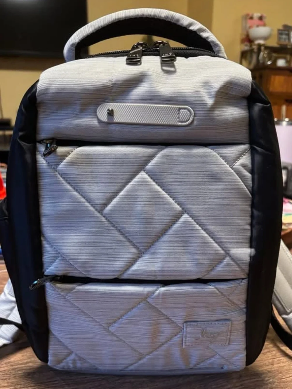 NWT Lug Hopper Shorty Backpack Black Silver